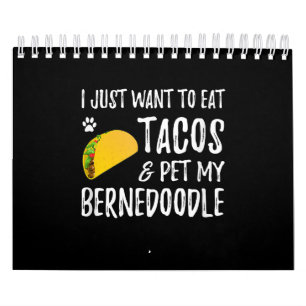 Calendrier Bernedoodle Taco Lover Cinco De Mayo Chien Maman