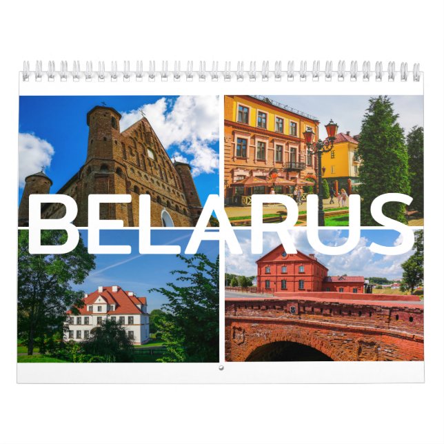 Calendrier Biélorussie Architecture Paysage Minsk Brest (Protection)