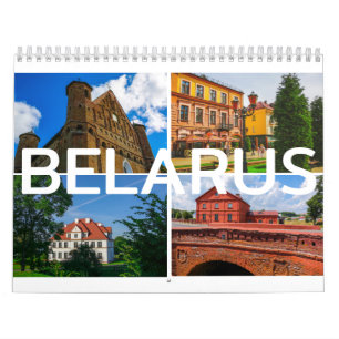 Calendrier Biélorussie Architecture Paysage Minsk Brest