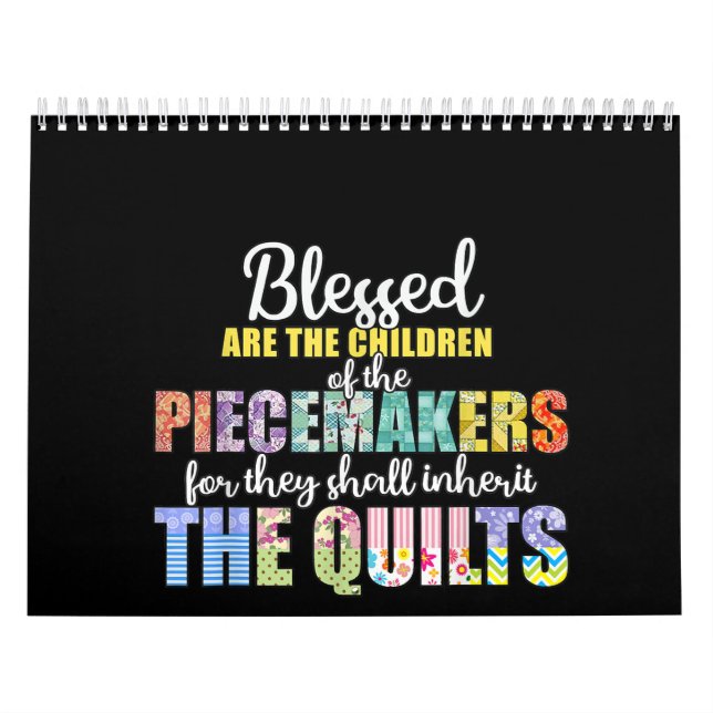 Calendrier Bienheureux Piecemakers Enfants Crochet de couchag (Protection)