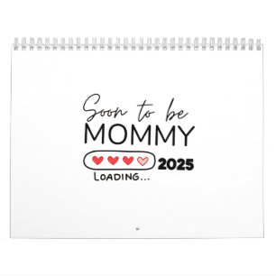 Calendrier Bientôt être maman 2025 Saint Valentin Grossesse