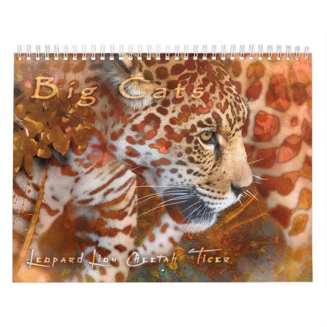 CALENDRIER BIG CATS WILDLIFE #1 ART CALENDAR (Protection)