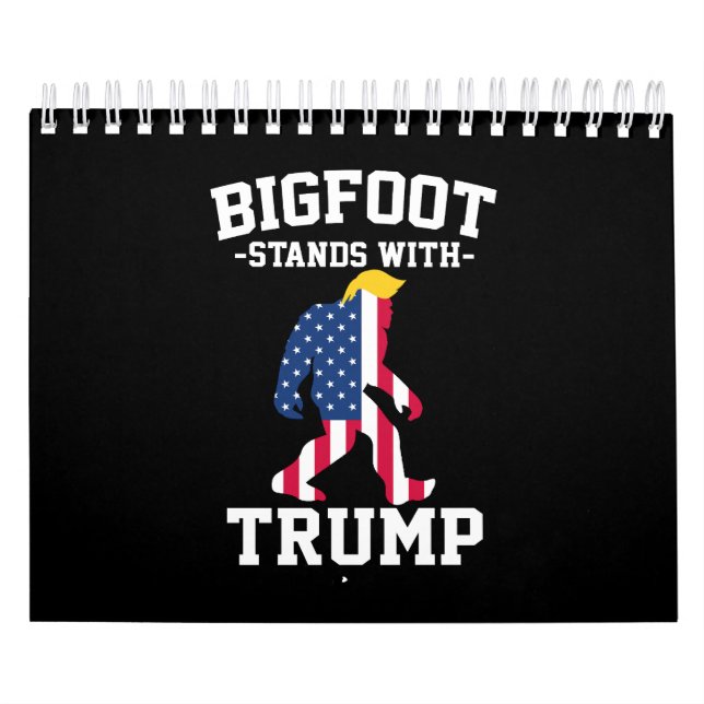 Calendrier Bigfoot Se Déplace Avec Les Élections Trump De 202 (Protection)