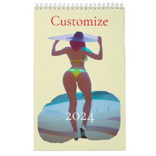 Calendrier Bikini Booty Beach Girl Thunder_Cove