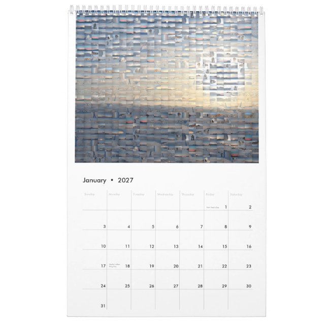 Calendrier Birdseye carde 2008 (Jan 2027)