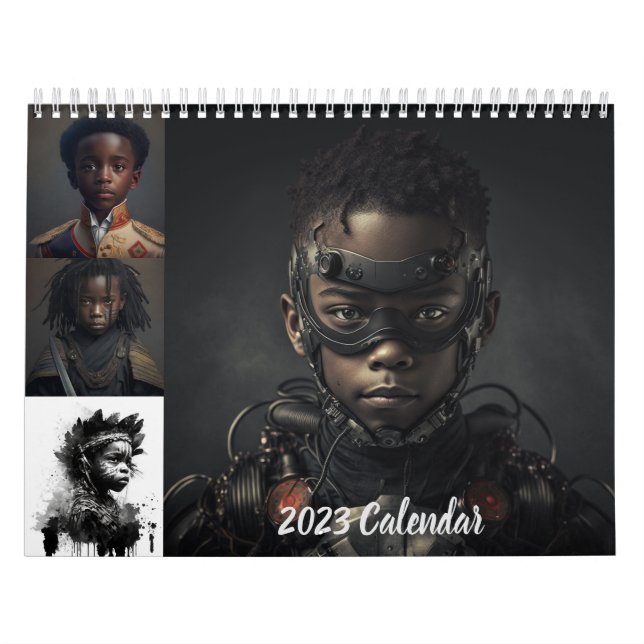 Calendrier Black Boys Rock 2023 (Protection)