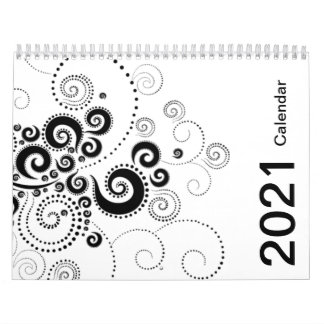 Calendrier Black & White 2021