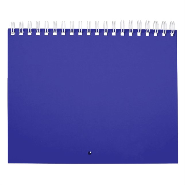 Calendrier Bleu (pigment) (couleur solide) (Protection)