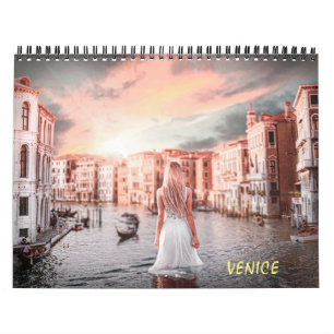 Calendrier Blondie Dans Venise Romantique