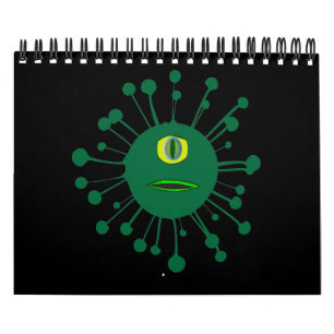 Calendrier Bogue du monstre Viral One Eyed