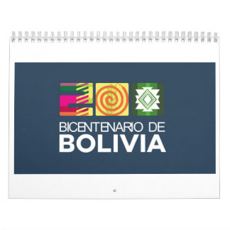 Calendrier Bolivie 200 años libres