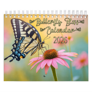 Calendrier Bonheur Papillon 2026