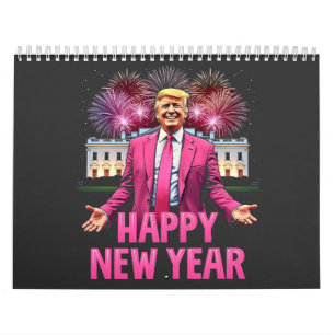 Calendrier Bonne année Eve Trump Résolution 2025