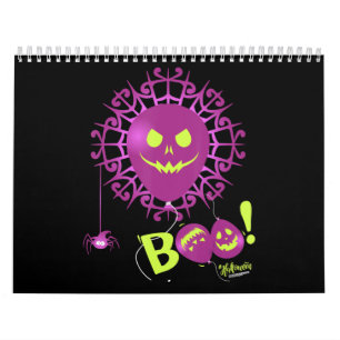 Calendrier Boo Ghost Bats Spider Halloween Déplaisant