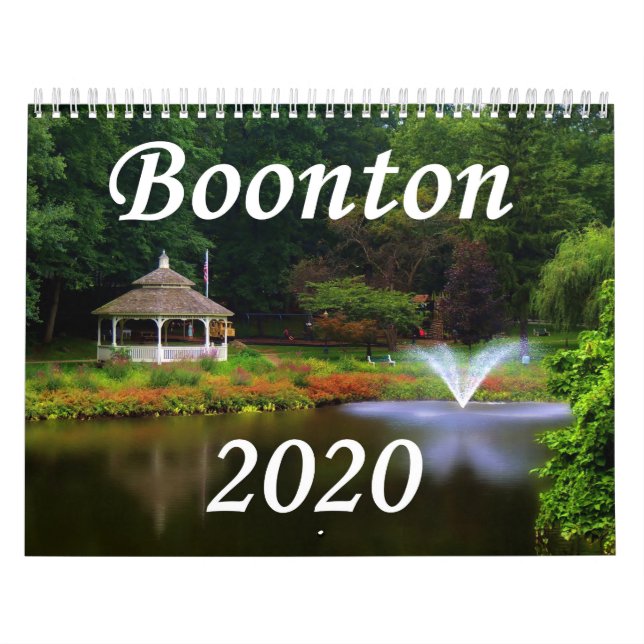 Calendrier Boonton 2020 (Protection)