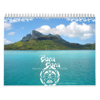 Calendrier Bora Bora 2011