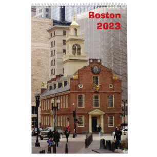 Calendrier Boston - 2023