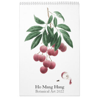 Calendrier Botanical art calendar 2022