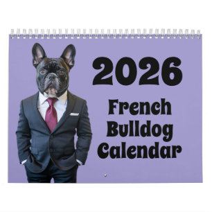 Calendrier Bouledogue Français