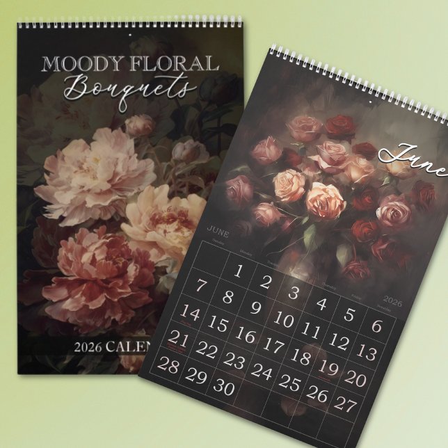 Calendrier Bouquets floraux lunaires 2026 (Créateur téléchargé)