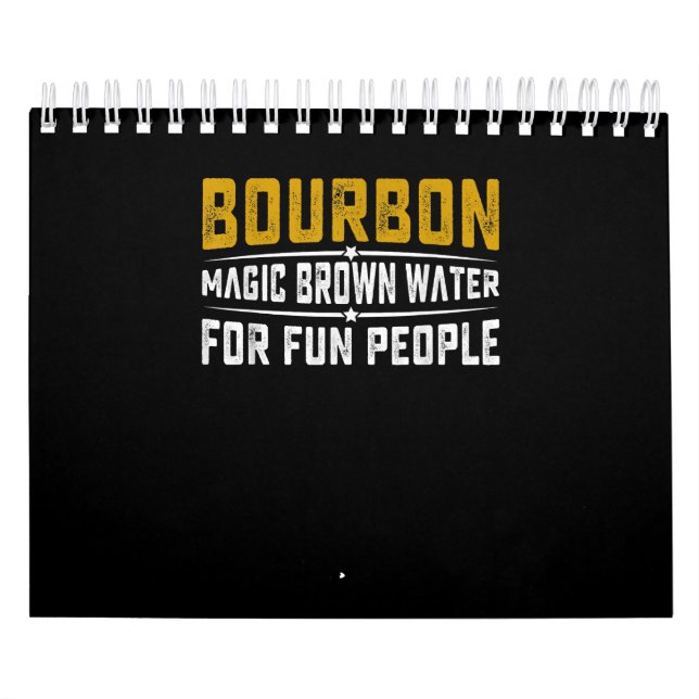 Calendrier Bourbon Magic Brown Water Fun People - Whiskey (Protection)