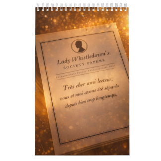 Calendrier Bridgerton inspired