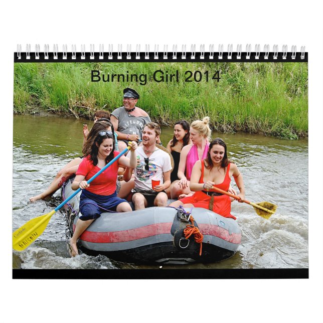 Calendrier brûlant 2014 de la fille six (Protection)