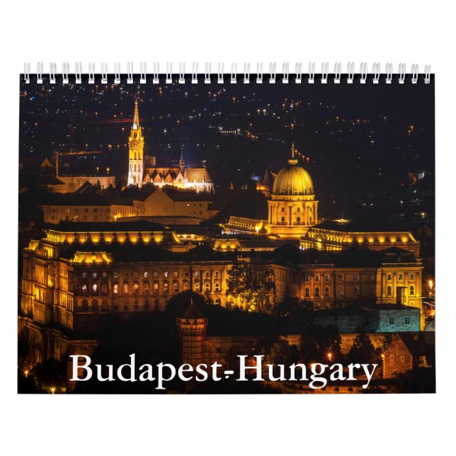 Calendrier Budapest-Hungary Calendar (Protection)