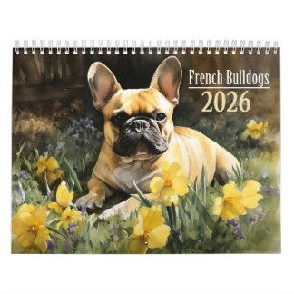 Calendrier Bulldog français 2026