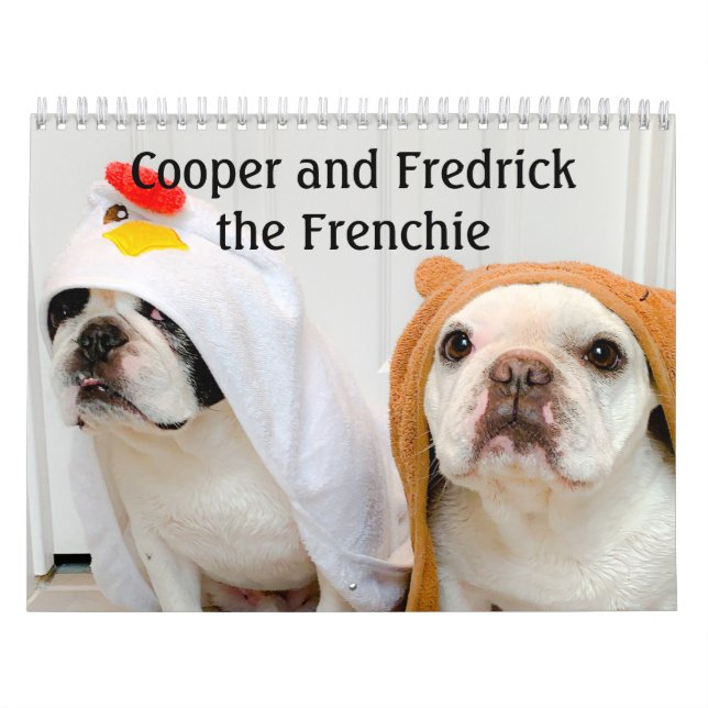 Calendrier Bulldog français pour les Amoureux de l (Protection)