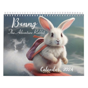 Calendrier Bunny The Adventure Rabbit 2024
