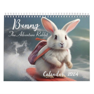 Calendrier Bunny The Adventure Rabbit 2024