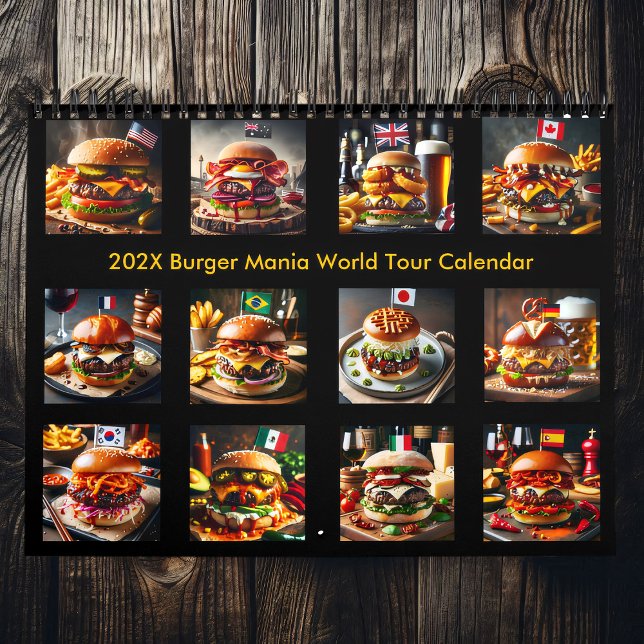 Calendrier Burger Mania World Tour 2025/2026 (Créateur téléchargé)