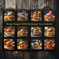 Burger Passport 2025/2026 Hamburger Tour Calendrie
