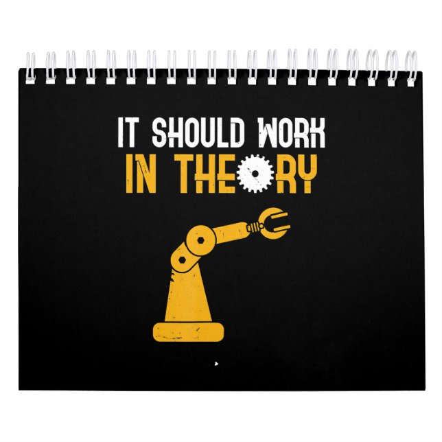 Calendrier Ça Doit Fonctionner Drôle Un Don D'Amant Robotique (Protection)