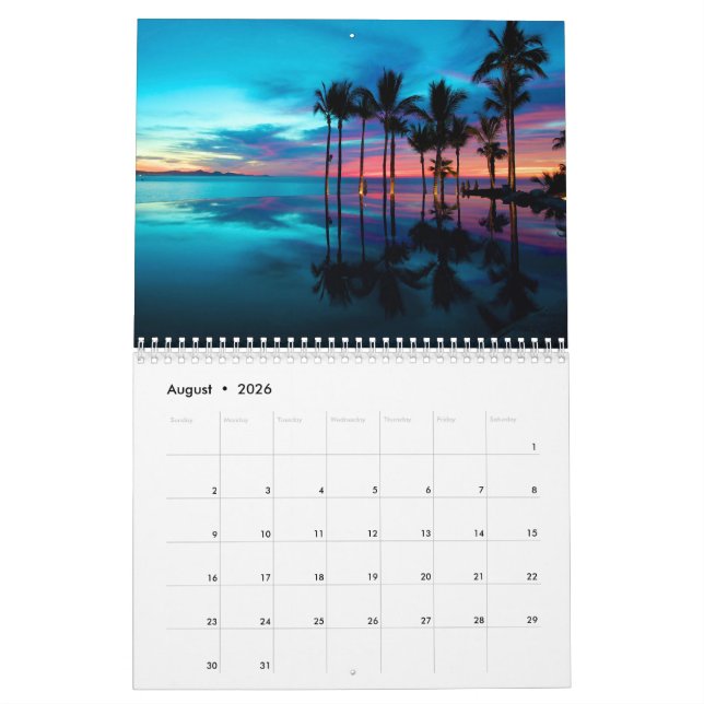Calendrier Cabo San Lucas (Aug 2026)