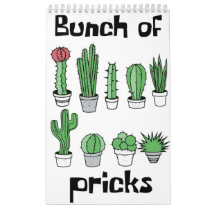 Calendrier Cactus Bunch De Pricks