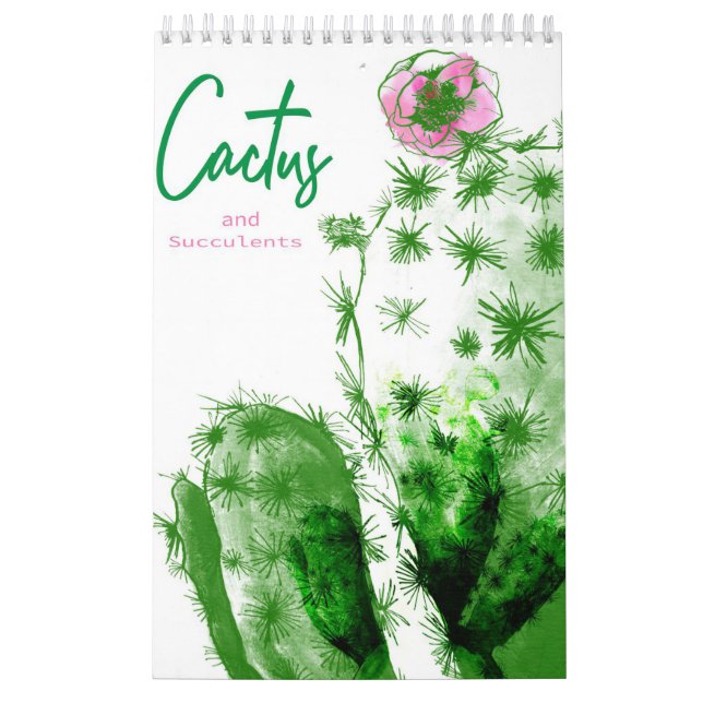 Calendrier Cactus Et Succulents (Protection)