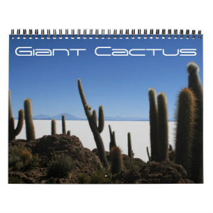 Calendrier cactus géant 2026