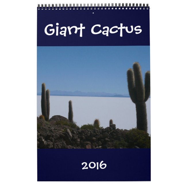Calendrier cactus géants 2016 (Protection)