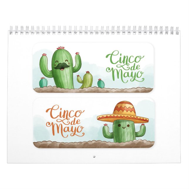 Calendrier Cactus Mayo (Protection)