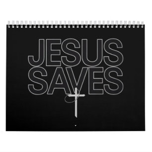 Calendrier Cadeau chrétien Jésus Foi Verset de la Bible