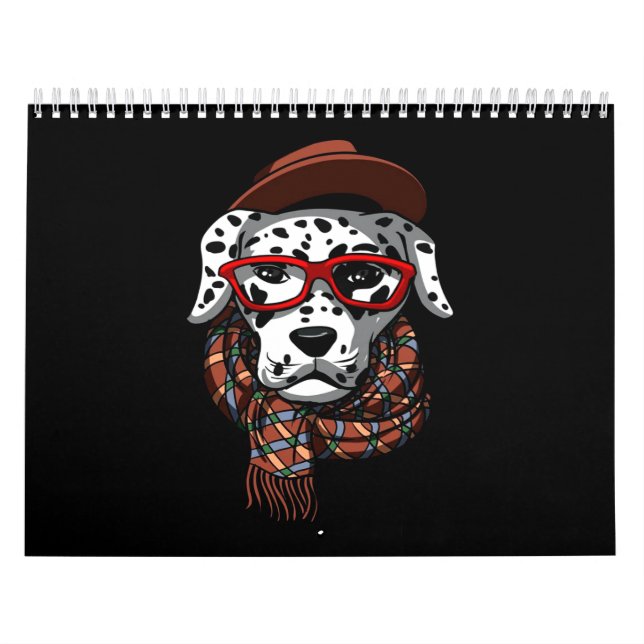 Calendrier Cadeau Dalmatien| Cool dalmate (Protection)