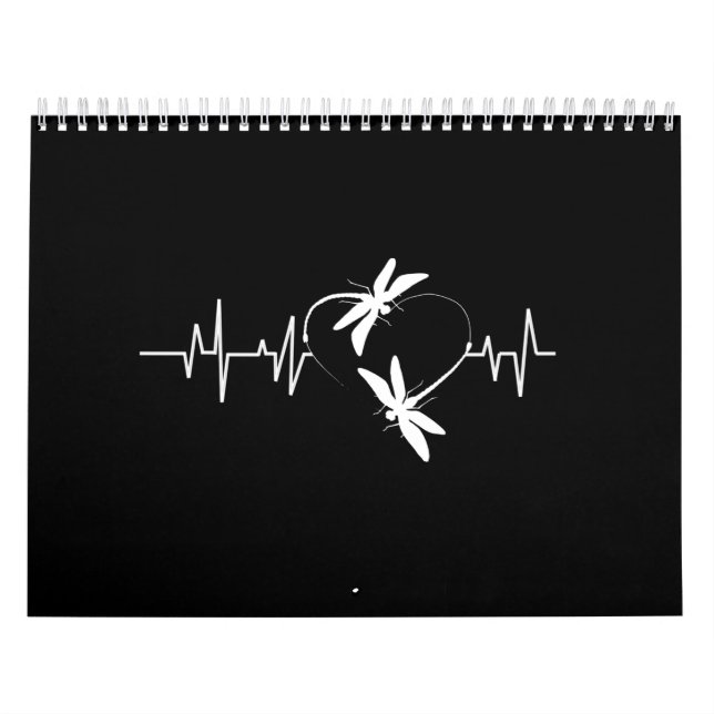 Calendrier Cadeau de l'amoureux de la libellule| Drôle de coe (Protection)