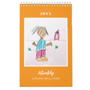 Calendrier Cadeau de Noël personnalisé pour enfants