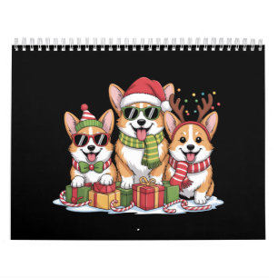 Calendrier Cadeau de Noël pour maman amoureuse de chiens Corg