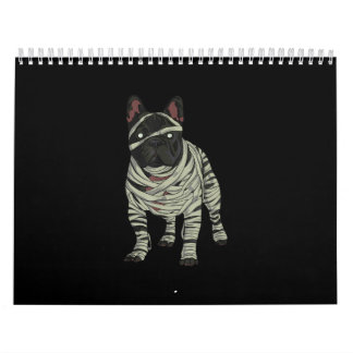 Calendrier Cadeau d'Halloween de maman de chien de taureau fr