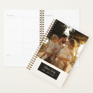 Calendrier cadeau mensuel hebdomadaire de photos d