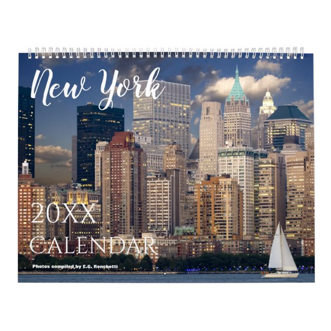 Calendrier cadeau New York City 2027 (Protection)