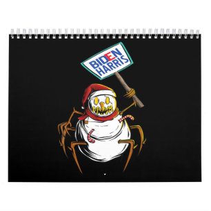 Calendrier Cadeau Spider   Scary Snowman Spider Monsters Vote
